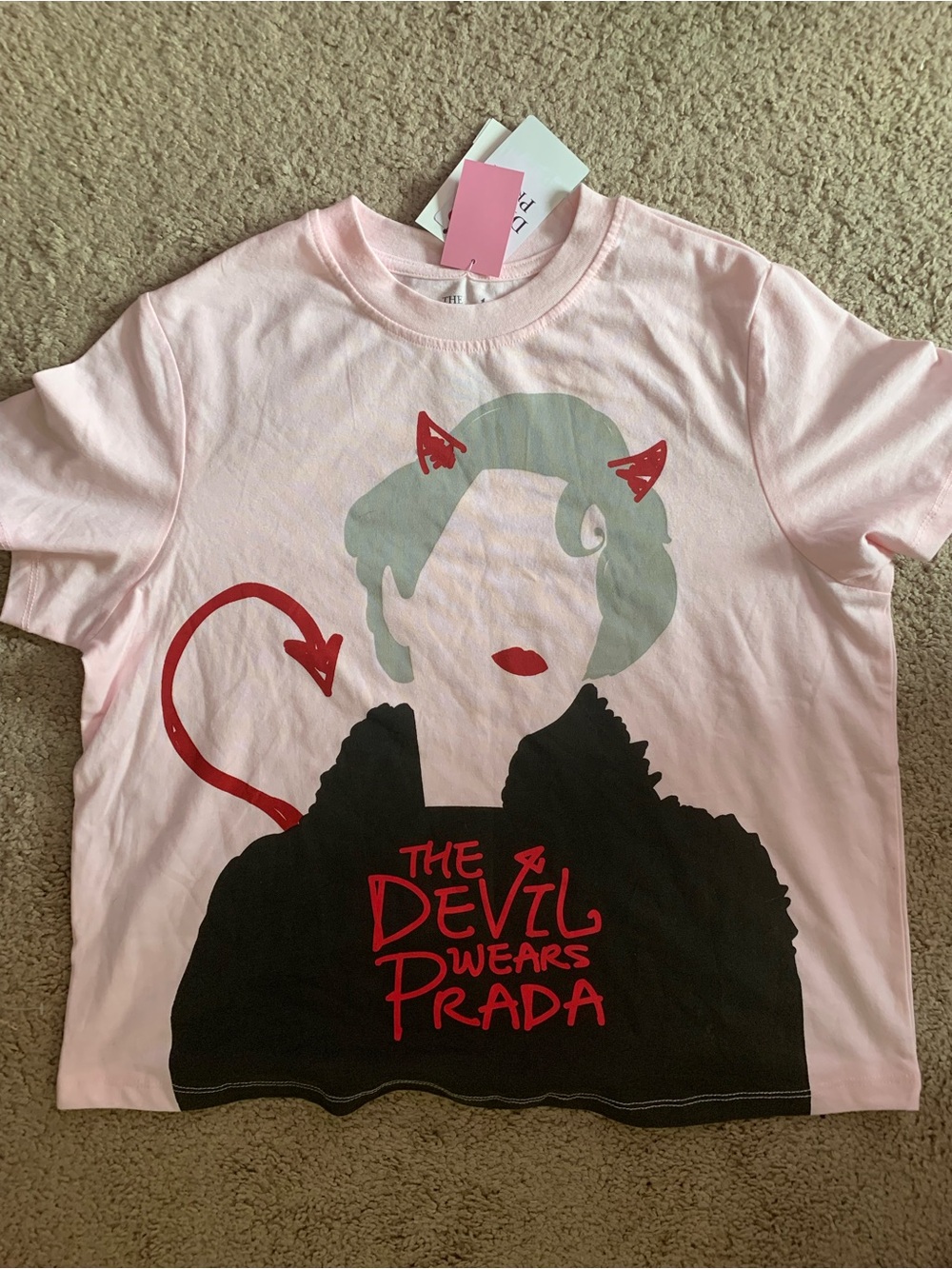 The Devil Wears Prada Pink Graphic Tee